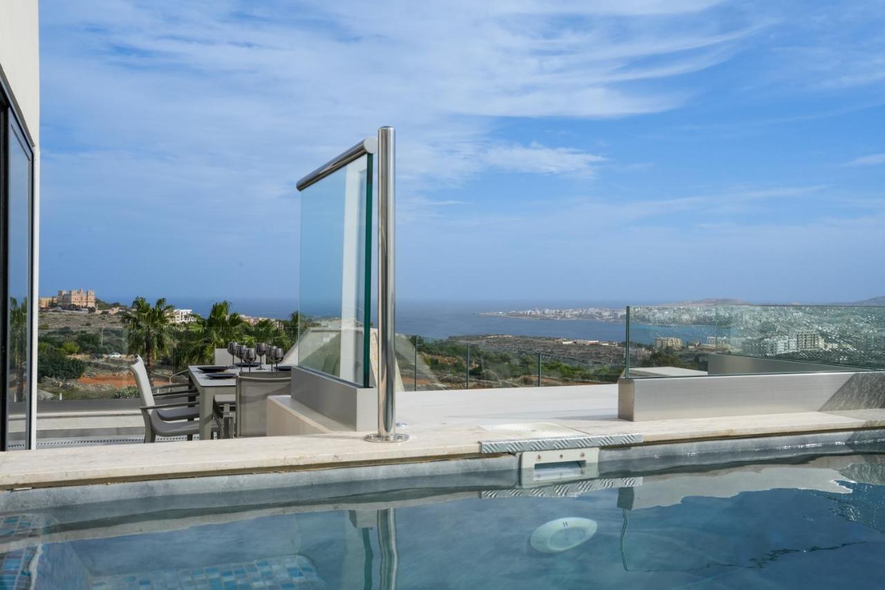 Apartmán Lux Sea&Country Views With Pool Mellieħa Exteriér fotografie